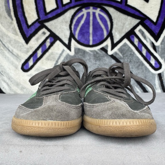 Size 5 - adidas IG6175 Originals Samba OG Shadow Olive Green Men\'s main image 4